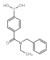 N-Benzyl-N-ethyl 4-boronobenzamide - Chemical structure and product image