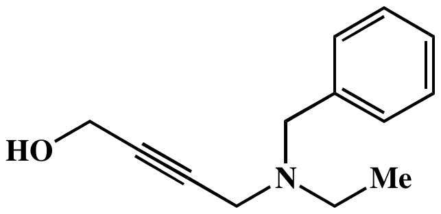 4-(Benzyl(ethyl)amino)but-2-yn-1-ol - Chemical structure and product image
