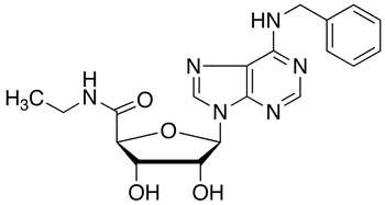 N6-Benzyl-5-ethylcarboxamido Adenosine - Chemical structure and product image