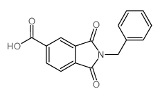 2-Benzyl-1,3-dioxoisoindoline-5-carboxylic acid - Chemical structure and product image