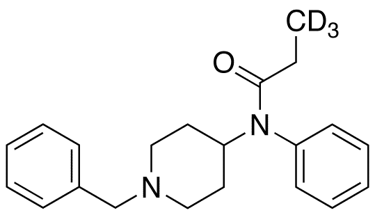Benzyl Fentanyl-d3 - Chemical structure and product image
