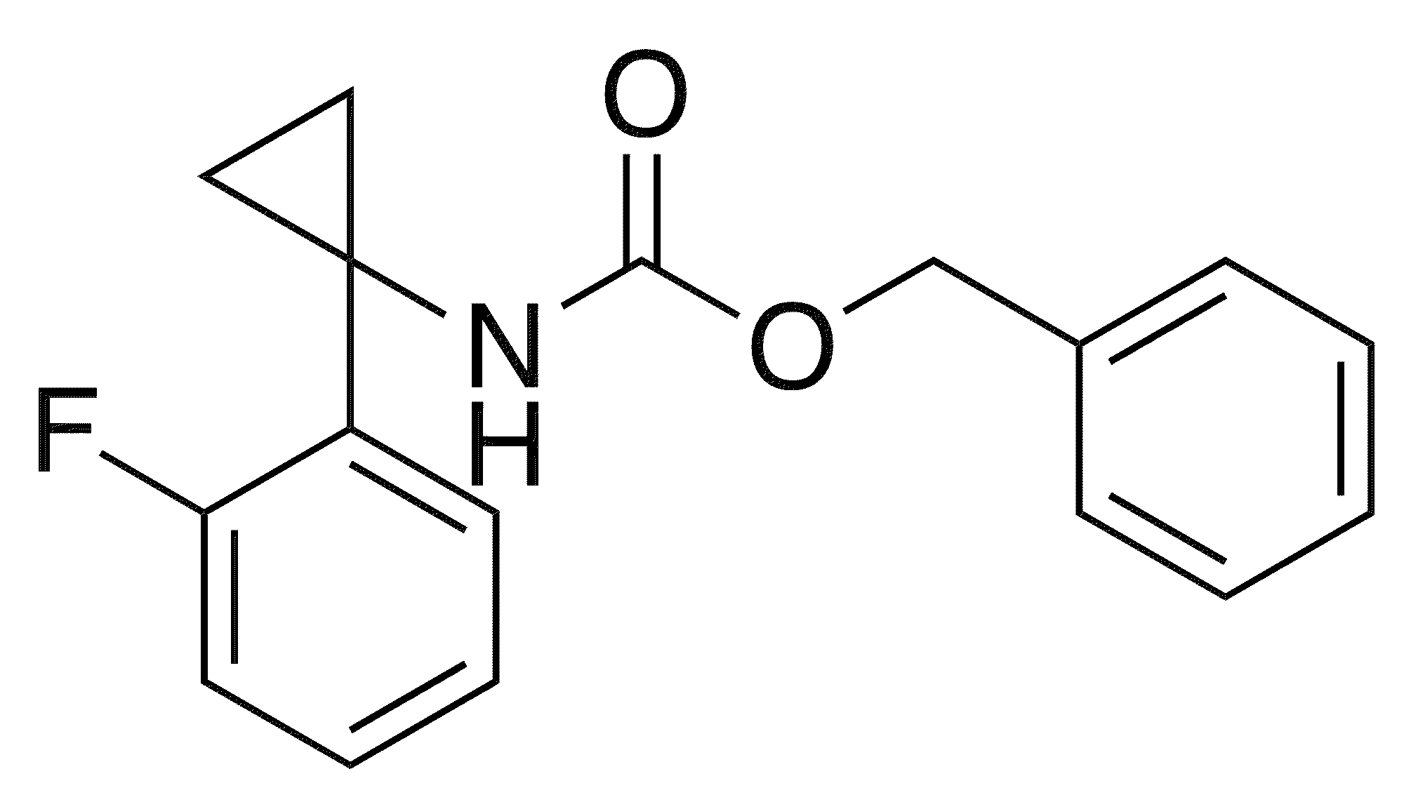 Benzyl N-[1-(2-fluorophenyl)cyclopropyl]carbamate - Chemical structure and product image