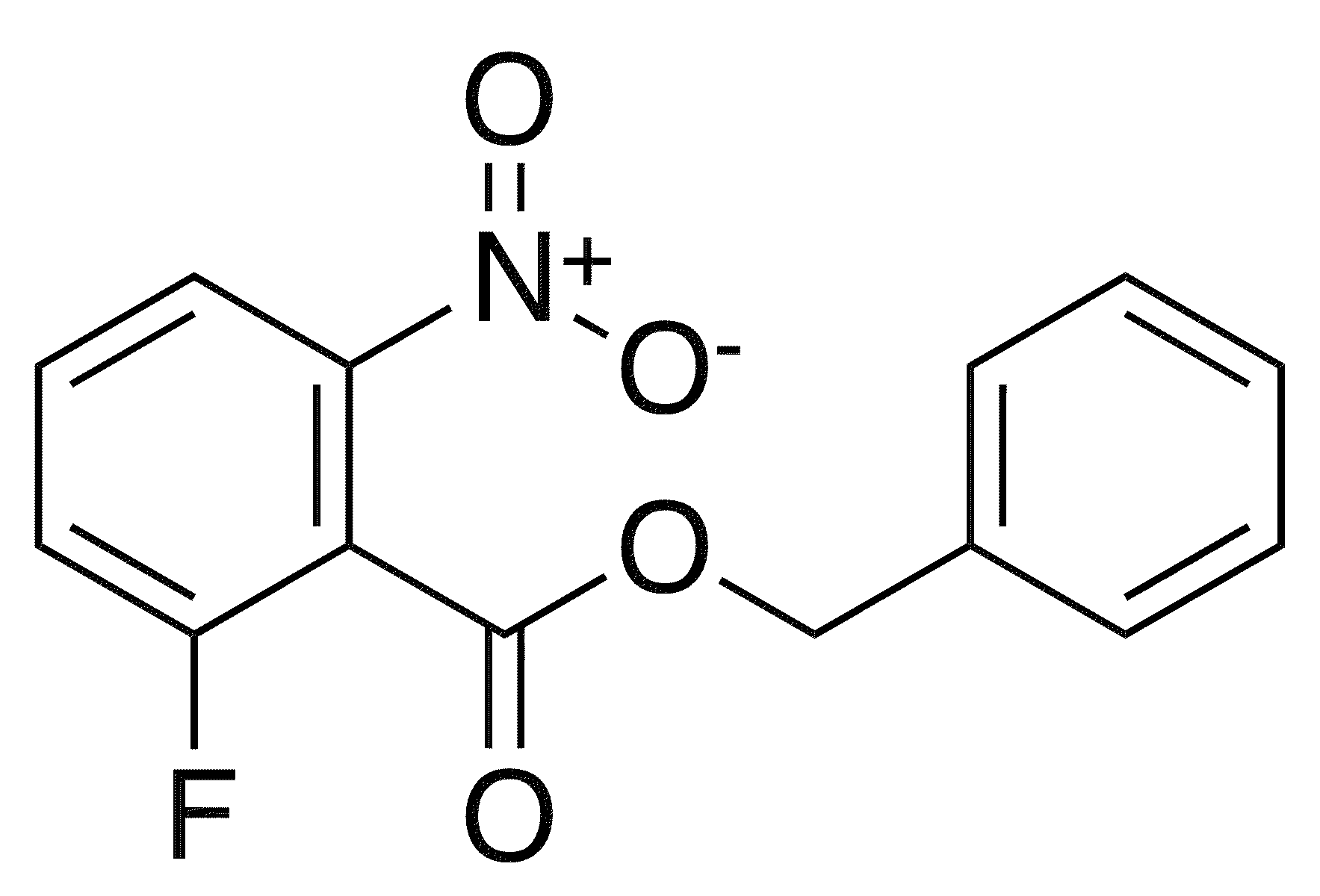 Benzyl 2-fluoro-6-nitrobenzoate - Chemical structure and product image