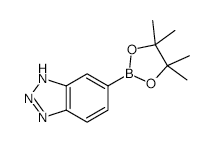 1H-Benzo[d][1,2,3]triazol-5-ylboronic acid pinacol ester - Chemical structure and product image