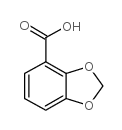 1,3-Benzodioxole-4-carboxylic acid - Chemical structure and product image