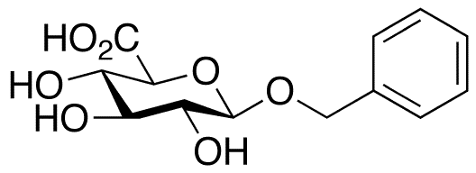 Benzyl beta-D-Glucopyranosiduronic Acid - Chemical structure and product image