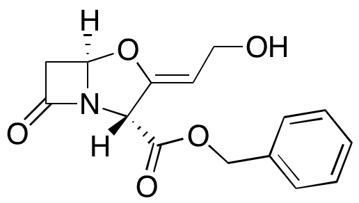 (2R,5R,Z)-Benzyl 3-(2-Hydroxyethylidene)-7-oxo-4-oxa-1-azabicyclo[3.2.0]heptane-2-carboxylate - Chemical structure and product image