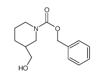 Benzyl (3S)-3-(hydroxymethyl)piperidine-1-carboxylate - Chemical structure and product image