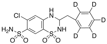 Benzylhydrochlorothiazide-d5 - Chemical structure and product image