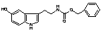 Benzyl[2-(5-hydroxyindol-3-yl)-ethyl]carbamate - Chemical structure and product image