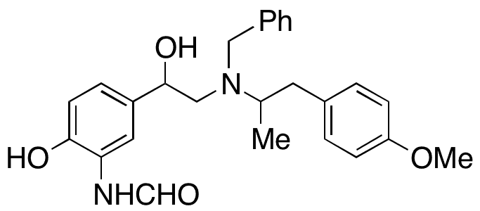 rac-N-Benzyl Formoterol (Mixture of Diastereomers) - Chemical structure and product image