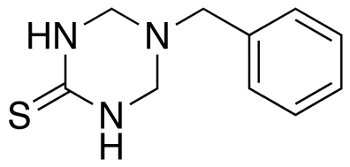 5-Benzylhexahydro-1,3,5-triazine-2-thione - Chemical structure and product image