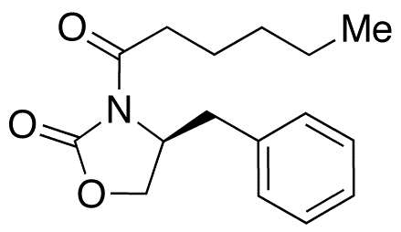 (S)-4-Benzyl-3-hexanoyl-2-oxazolidinone - Chemical structure and product image