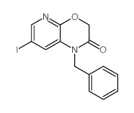 1-Benzyl-7-iodo-1h-pyrido[2,3-b][1,4]oxazin-2(3h)-one - Chemical structure and product image
