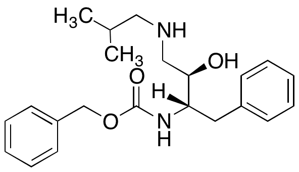 Benzyl ((2S,3R)-3-Hydroxy-4-(isobutylamino)-1-phenylbutan-2-yl)carbamate - Chemical structure and product image