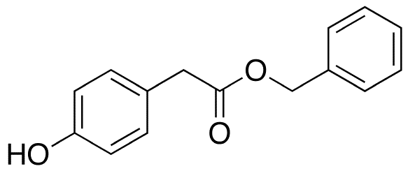 Benzyl (4-Hydroxyphenyl)acetate - Chemical structure and product image