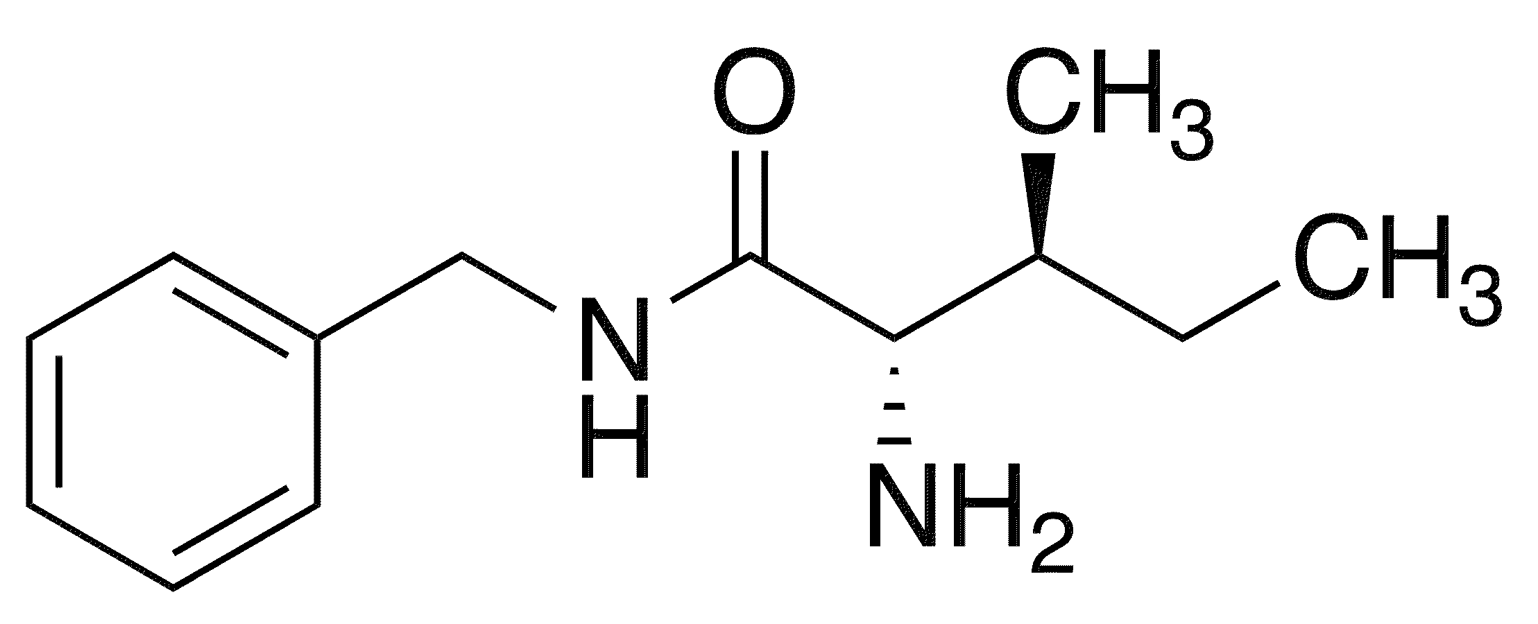 N-Benzyl L-Isoleucinamide - Chemical structure and product image