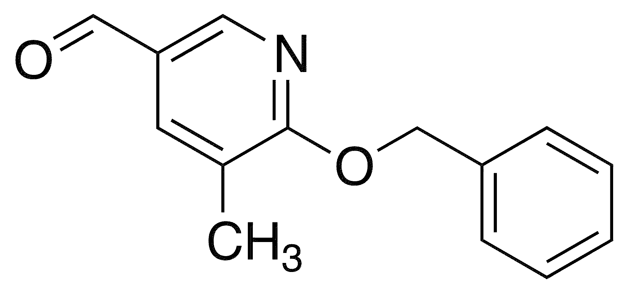 6-(Benzyloxy)-5-methylpyridine-3-carbaldehyde - Chemical structure and product image