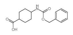 cis-4-(Benzyloxycarbonylamino)cyclohexanecarboxylic Acid - Chemical structure and product image