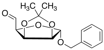 Benzyl 2,3-O-Isopropylidene-alpha-D-mannopentenofuranoside-6-aldehyde - Chemical structure and product image