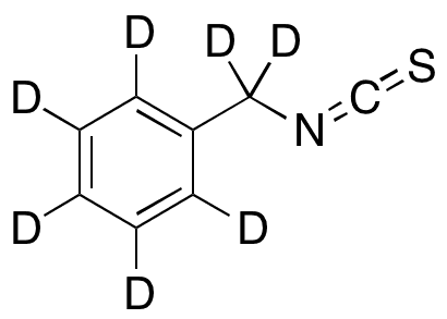 Benzyl Isothiocyanate-d7 - Chemical structure and product image