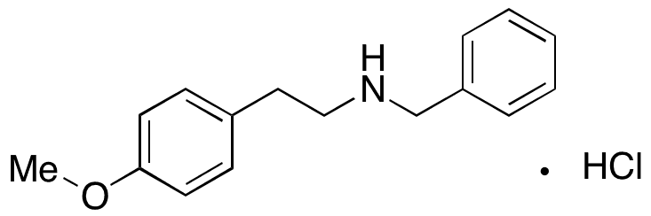 Benzyl[2-(4-methoxyphenyl)ethyl]amine Hydrochloride - Chemical structure and product image