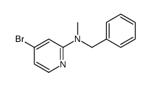 2-(N-Benzyl-N-methylamino)-4-bromopyridine - Chemical structure and product image