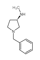 (3R)-1-benzyl-N-methylpyrrolidin-3-amine - Chemical structure and product image