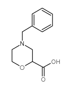 4-Benzyl-morpholine-2-carboxylic Acid - Chemical structure and product image