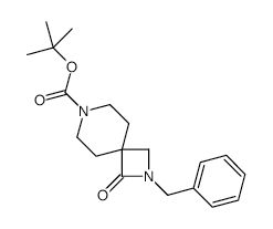 2-Benzyl-1-oxo-2,7-diaza-spiro[3.5]nonane-7-carboxylic Acid tert-Butyl Ester - Chemical structure and product image