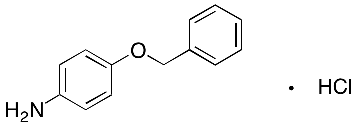 4-(Benzyloxy)aniline Hydrochloride - Chemical structure and product image