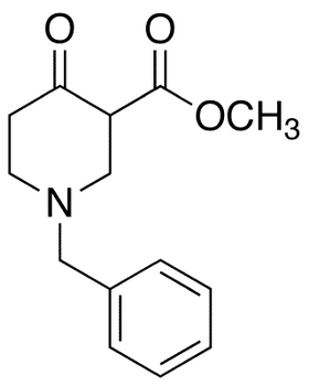 1-Benzyl-3-(methoxycarbonyl)-4-piperidone - Chemical structure and product image