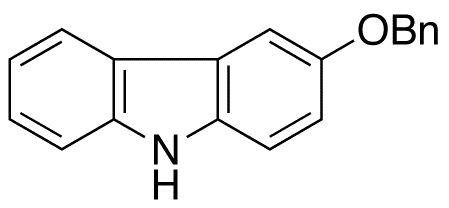 3-Benzyloxy-9H-carbazole - Chemical structure and product image