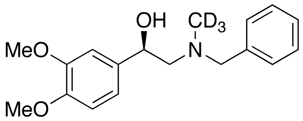 N-Benzyl (-)-Normacromerine-d3 - Chemical structure and product image