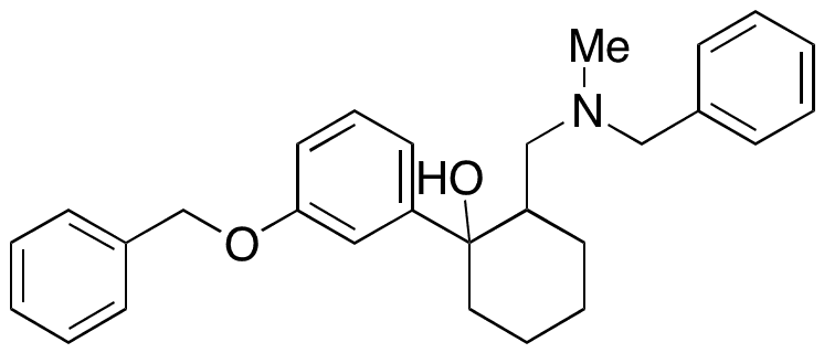 2-((Benzyl(methyl)amino)methyl)-1-(3-(benzyloxy)phenyl)cyclohexanol - Chemical structure and product image