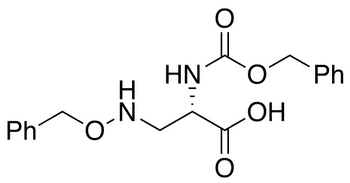 3-[(Benzyloxy)amino]-N-[(benzyloxy)carbonyl]-L-alanine - Chemical structure and product image