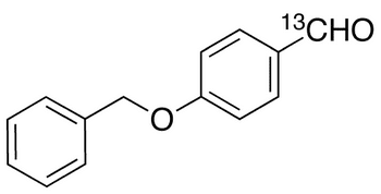 4-Benzyloxy-[7-13C]benzaldehyde - Chemical structure and product image