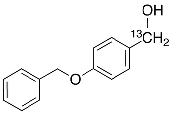 4-Benzyloxy-[7-13C]benzyl Alcohol - Chemical structure and product image