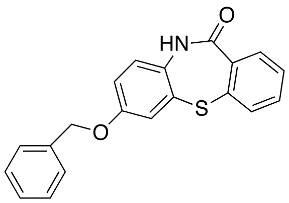 7-Benzyloxy-10,11-dihydrodibenzo[b,f[[1,4]thiazepin-11-one - Chemical structure and product image
