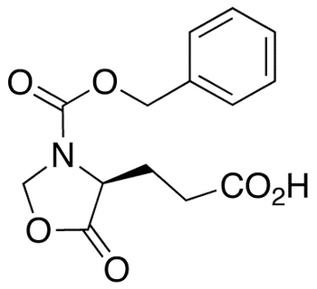 (S)-3-Benzyloxycarbonyl-5-oxo-4-oxazolidinepropanoic Acid - Chemical structure and product image