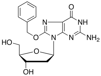8-Benzyloxy-2-deoxyguanosine - Chemical structure and product image