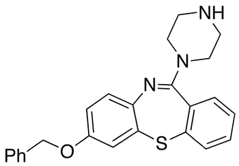 7-Benzyloxy-N-des[[2-(2-hydroxy)ethoxy]ethyl] Quetiapine - Chemical structure and product image