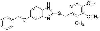 5-Benzyloxy-2-{[(3,5-dimethyl-4-methoxy-2-pyridinyl)methyl]thio}-1-benzimidazole - Chemical structure and product image