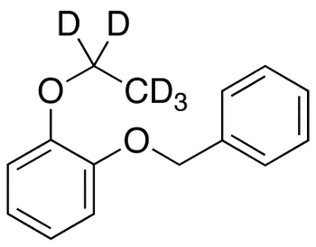 2-Benzyloxy-1-ethoxy-d5-pyrocatechol - Chemical structure and product image