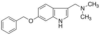 6-Benzyloxygramine - Chemical structure and product image