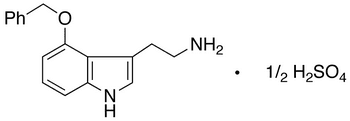 2-(4-Benzyloxy-indol-3-yl)ethanamine Hemisulfate Salt - Chemical structure and product image