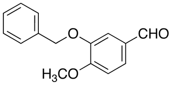 3-Benzyloxy-4-methoxybenzaldehyde - Chemical structure and product image