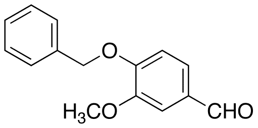4-Benzyloxy-3-methoxybenzaldehyde - Chemical structure and product image