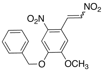 4-Benzyloxy-3-methoxy-6-beta-dinitrostyrene - Chemical structure and product image