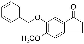 6-Benzyloxy-5-methoxy-1-indanone - Chemical structure and product image